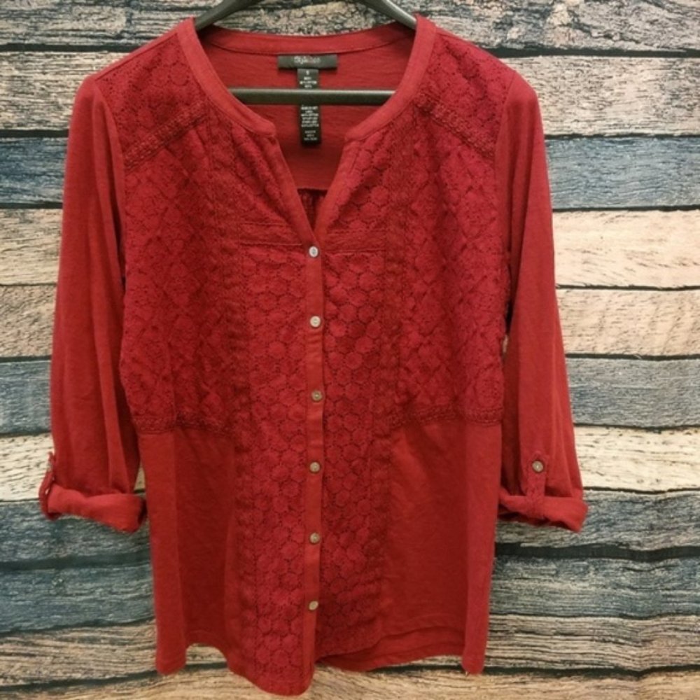 Autumn Red Top